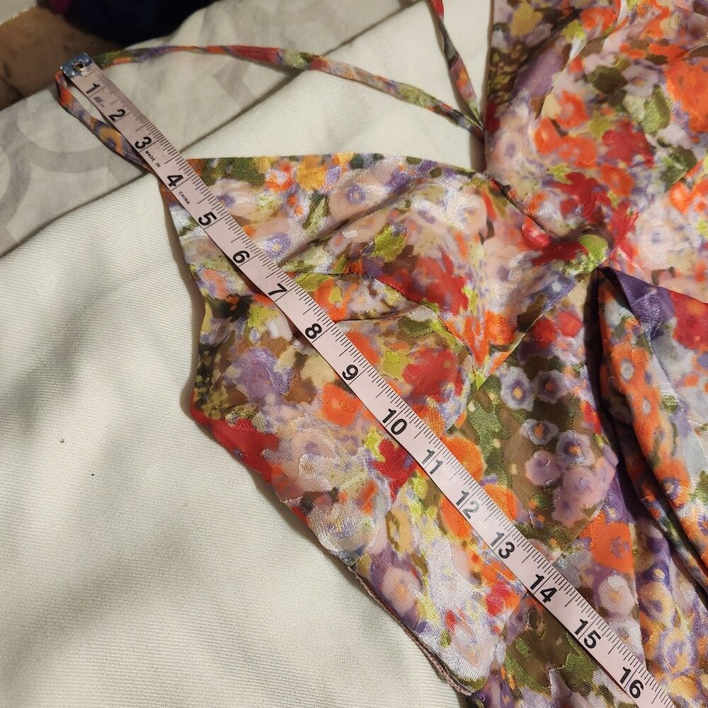 Hutch Lucie Maxi Dress Floral Boho Romancecore Cottagecore Layered sweetheart 6 - Picture 12 of 16